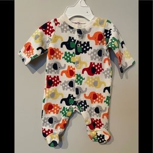Circo Boys Newborn Romper, One Piece, Multicolors, animal print